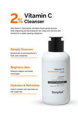 Vitamin C 2% Gel Foaming Cleanser Simplist