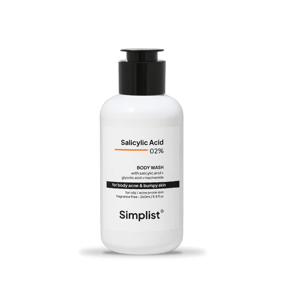 2% Salicylic Acid Body Wash
