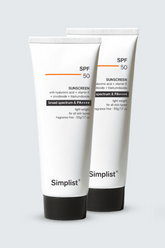 SPF 50 Sunscreen (Lightweight & No White Cast) - Combo