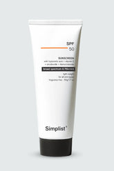 SPF 50 Sunscreen (Lightweight & No White Cast)