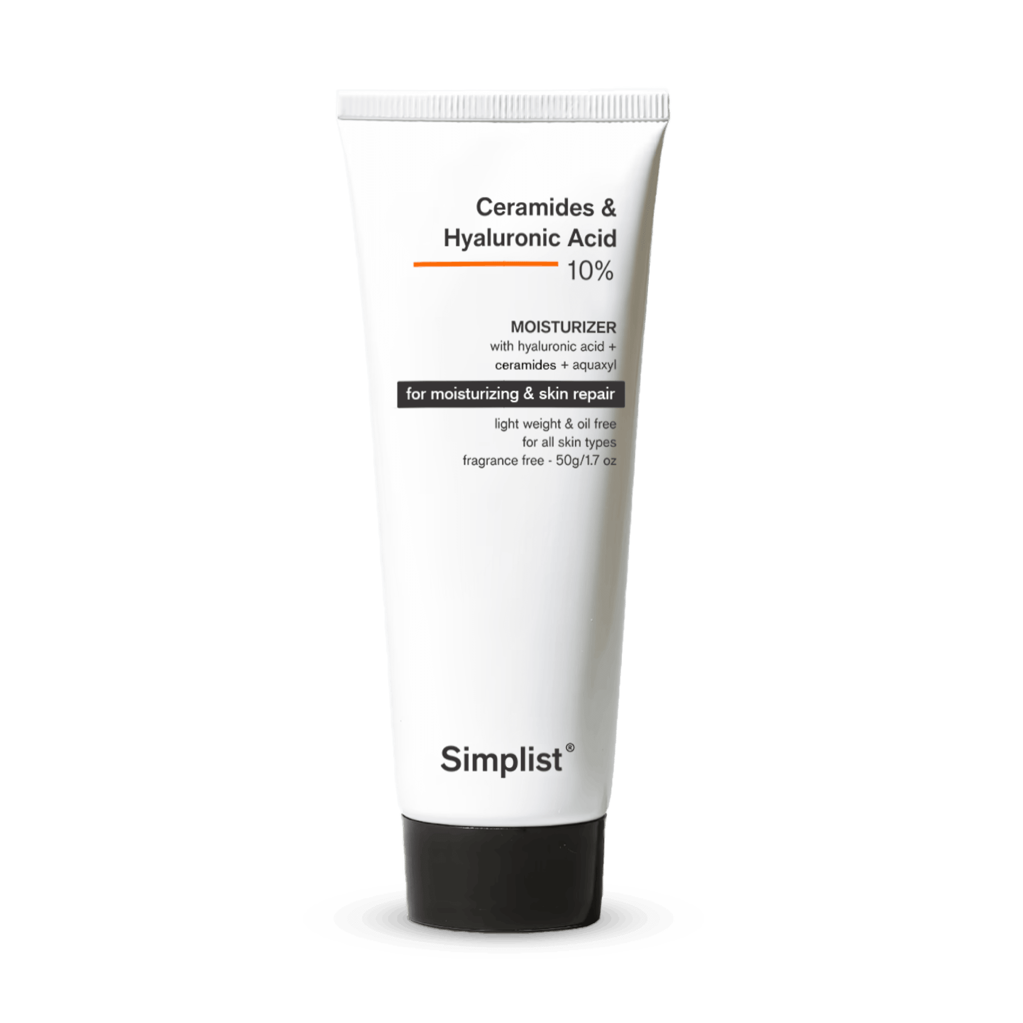 Ceramides & Hyaluronic Acid Moisturizer - Simplist