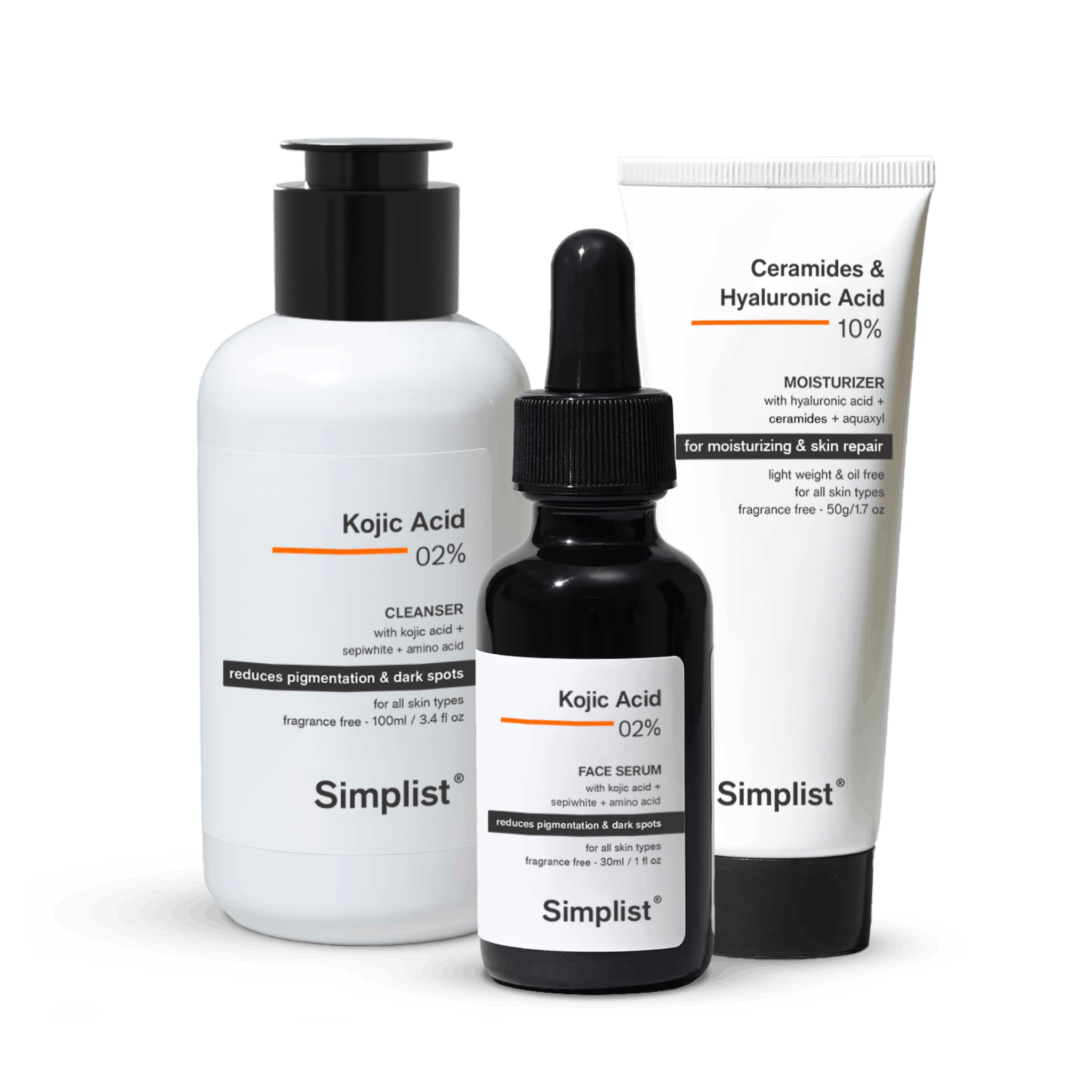 Kojic Acid Anti Pigmentation Kit - Simplist