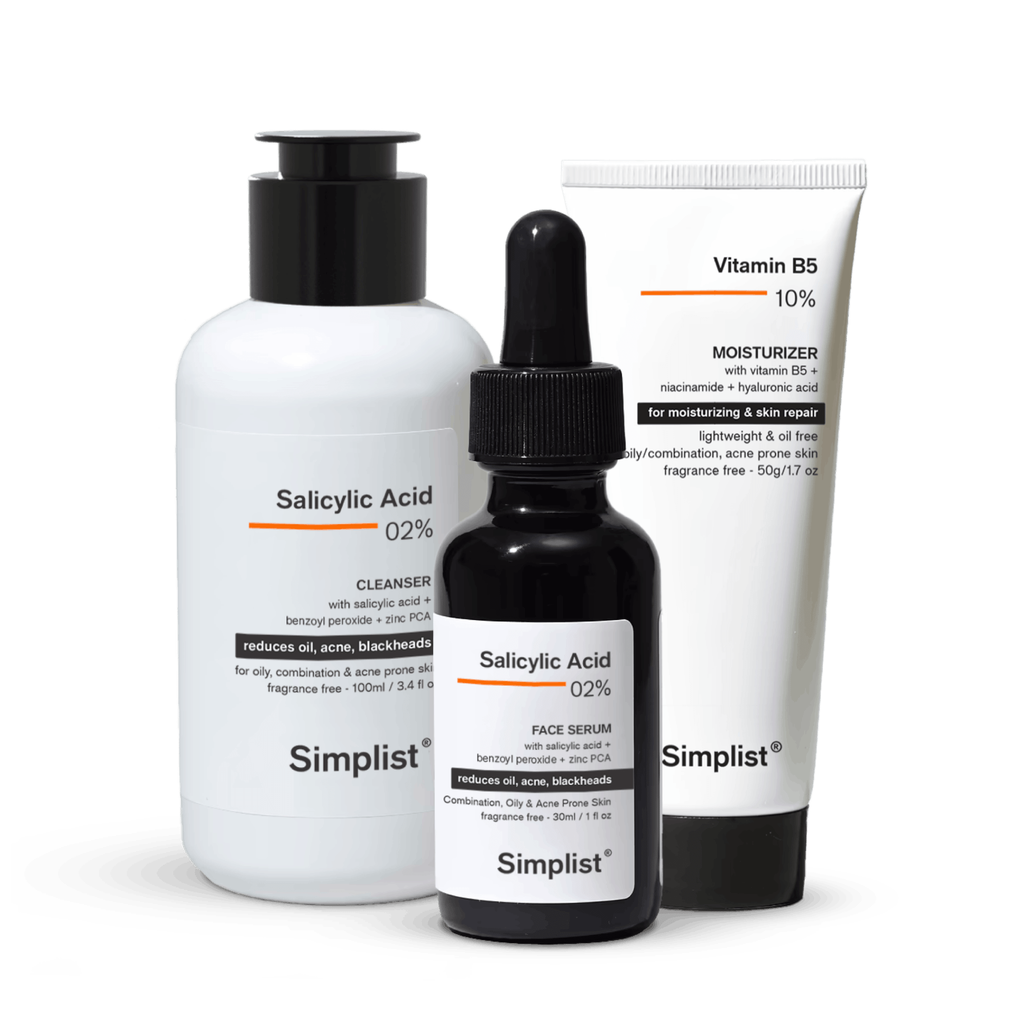 Salicylic Acid Acne Control Kit - Simplist