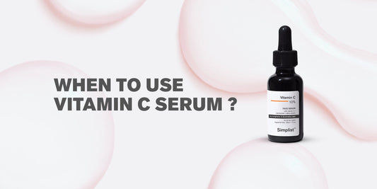 When to Use Vitamin C Serum Day or Night?