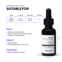 0.5% Retinol Serum - Simplist