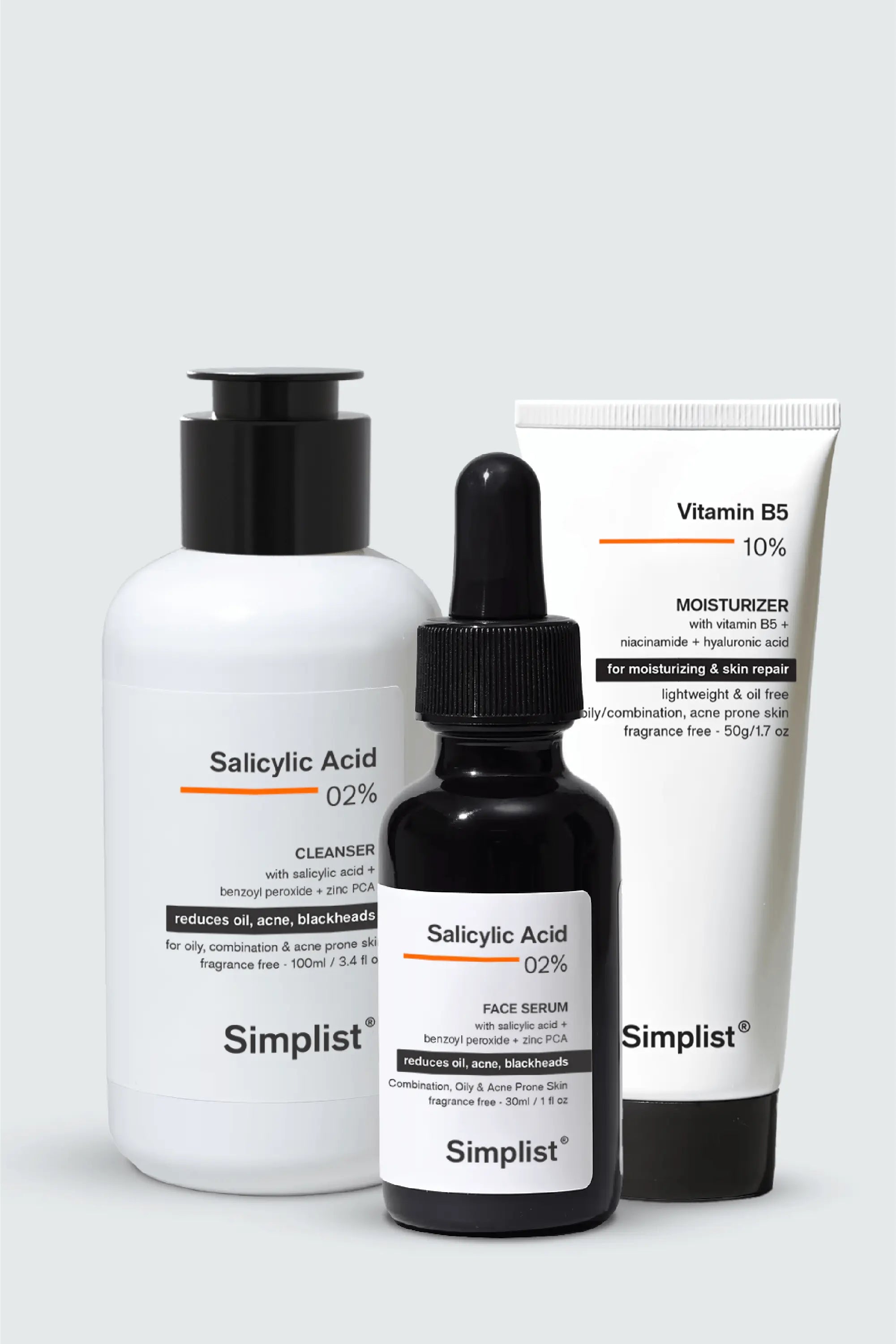 Salicylic Acid Anti Acne Kit Simplist