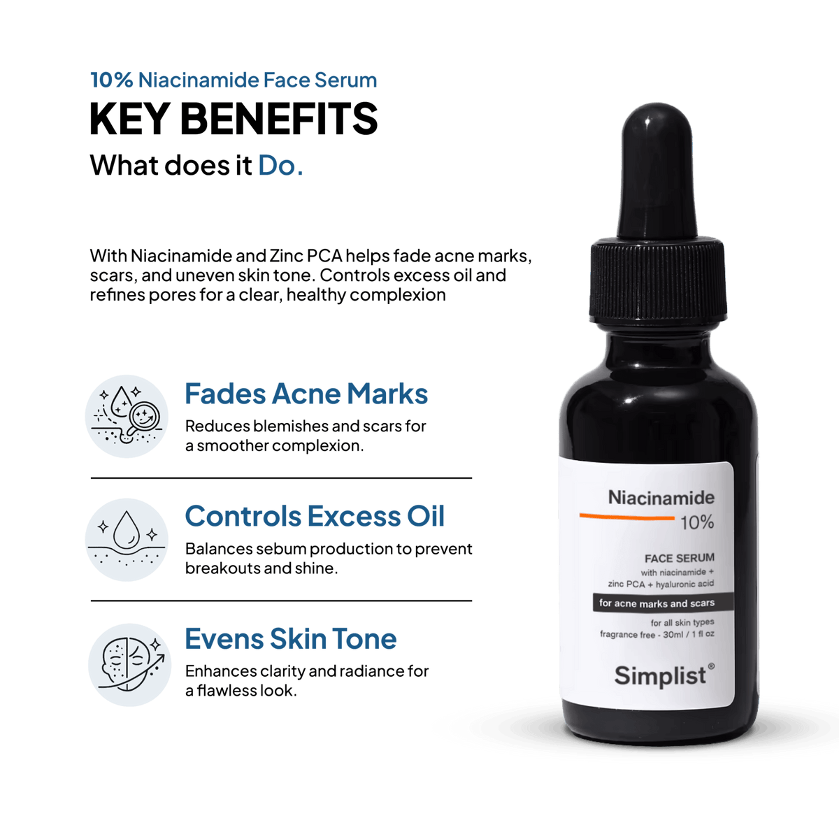 10% Niacinamide Serum - Simplist