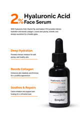 Hyaluronic Acid 02% Face Serum Simplist