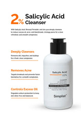 Salicylic Acid 2% Gel Foaming Cleanser Simplist