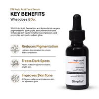2% Kojic Acid Serum - Simplist