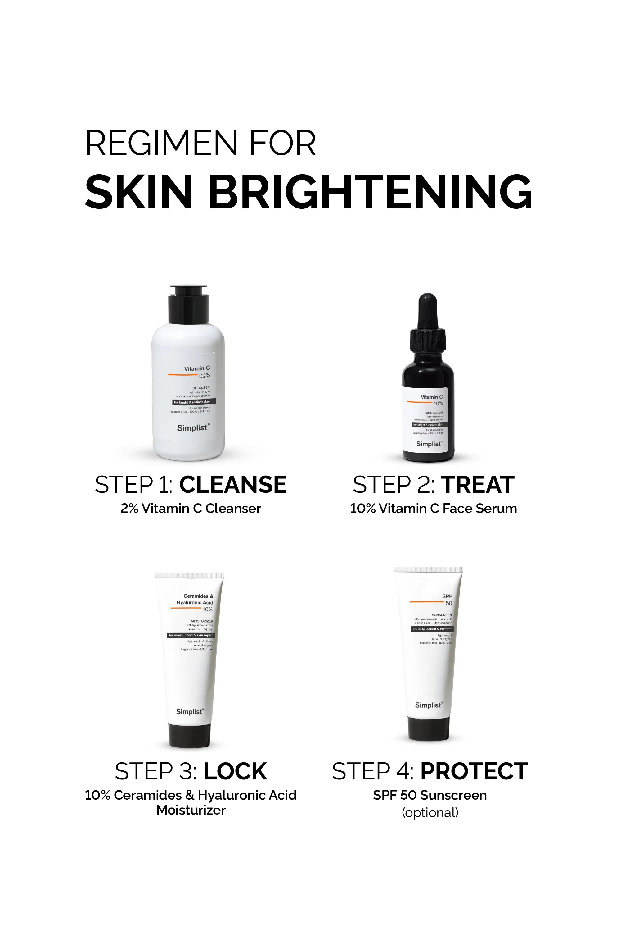 Vitamin C Skin Brightening Kit Simplist