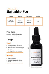Retinol 0.5% Face Serum Simplist