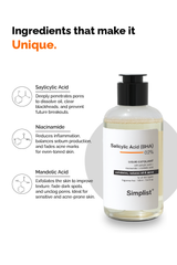 Salicylic Acid (BHA) 2% Liquid Exfoliant