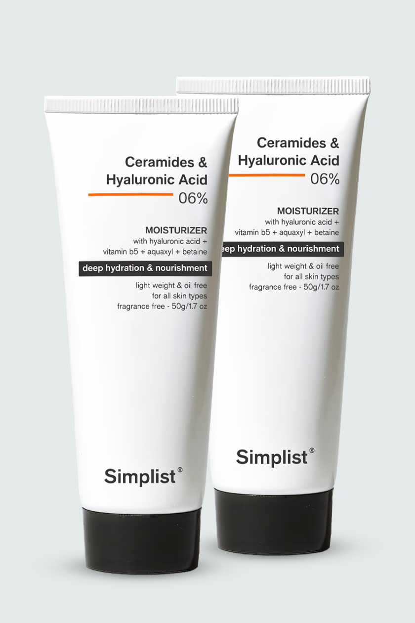 10% Ceramides & Hyaluronic Acid Moisturizer combo