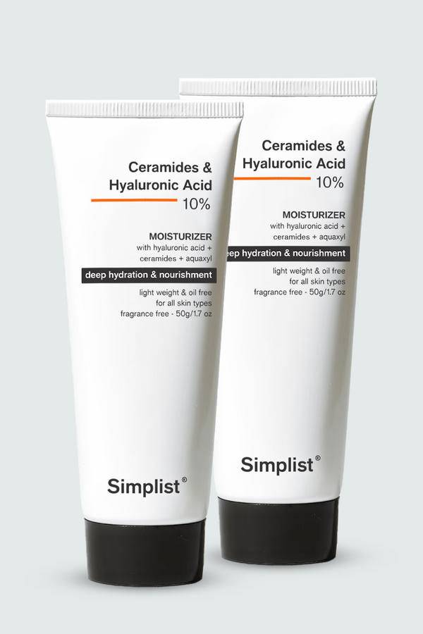 Ceramid & Hyaluronic Acid Moisturizer Combo