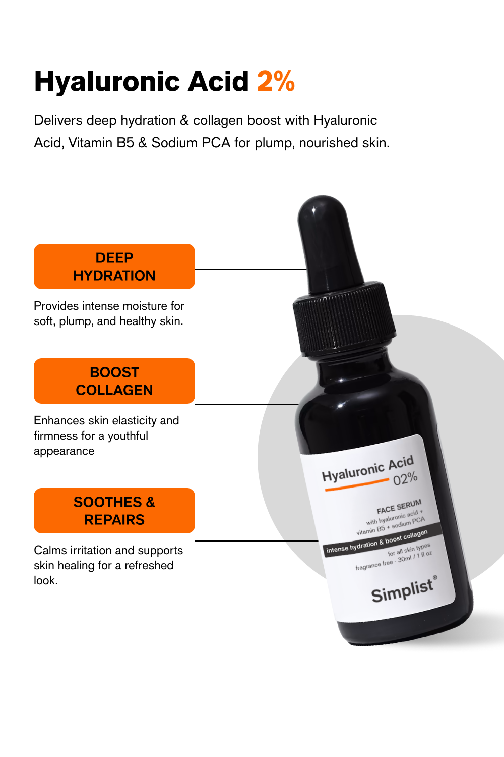 Hyaluronic Acid 02% Face Serum