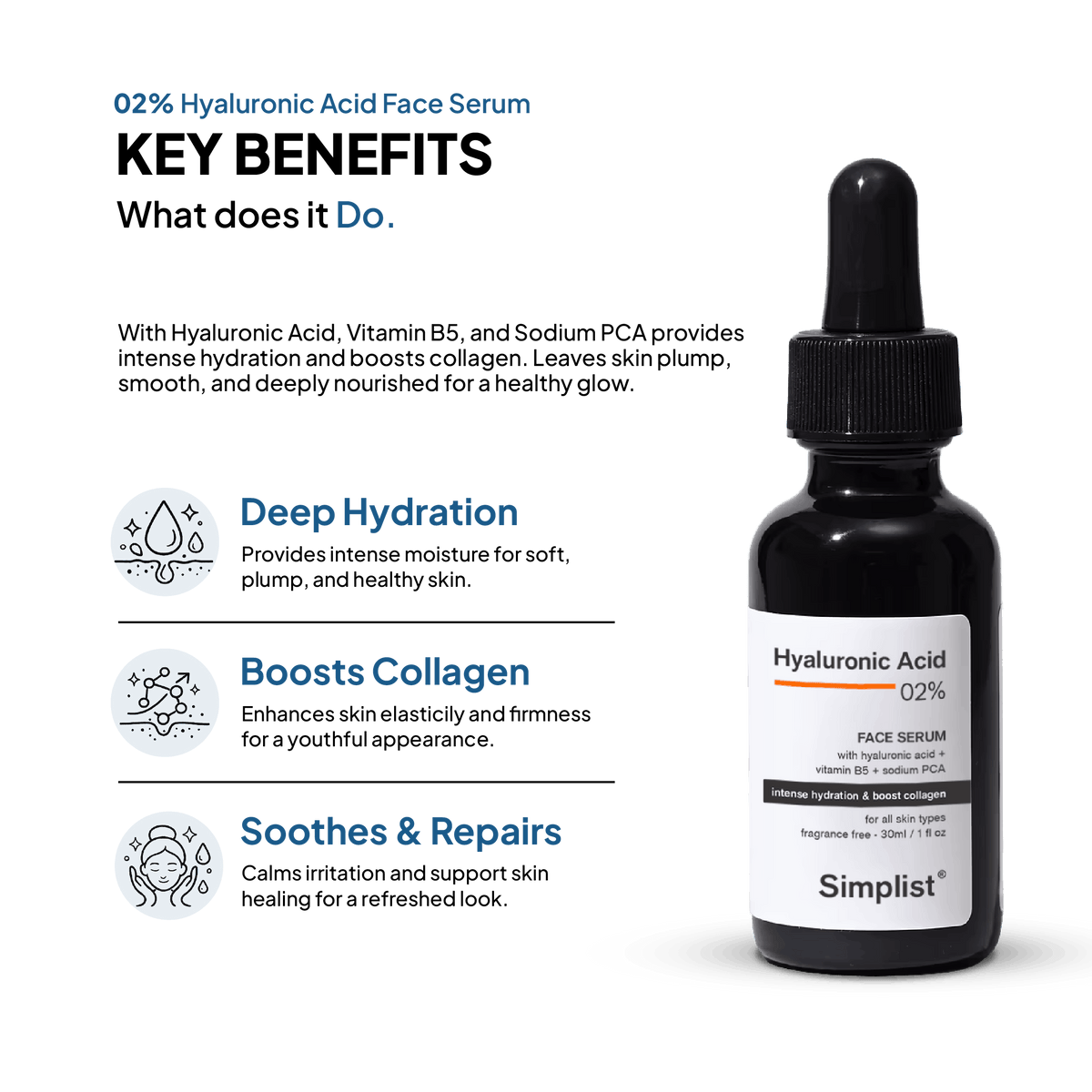 Hyaluronic Acid 2% Face Serum