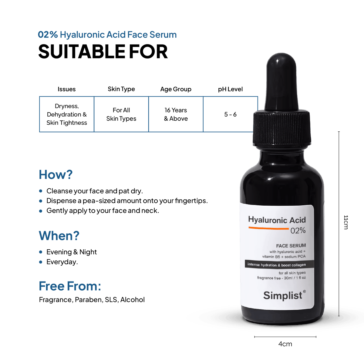 Hyaluronic Acid 2% Face Serum