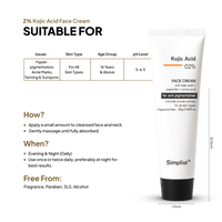 Kojic Acid 2% Face Cream