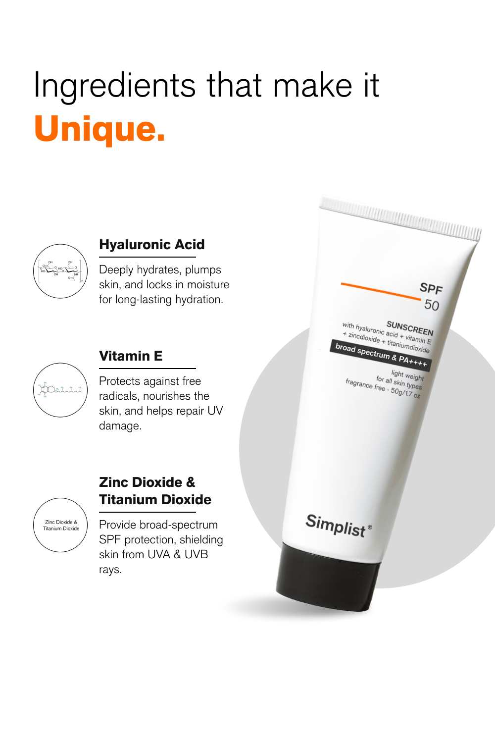 SPF 50 Sunscreen (Lightweight)