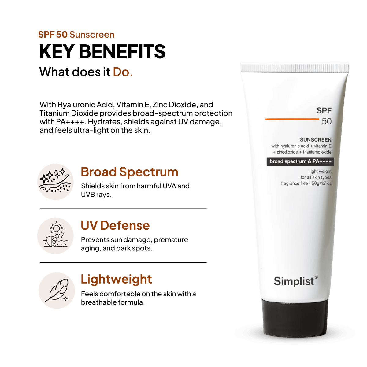 SPF 50 Sunscreen