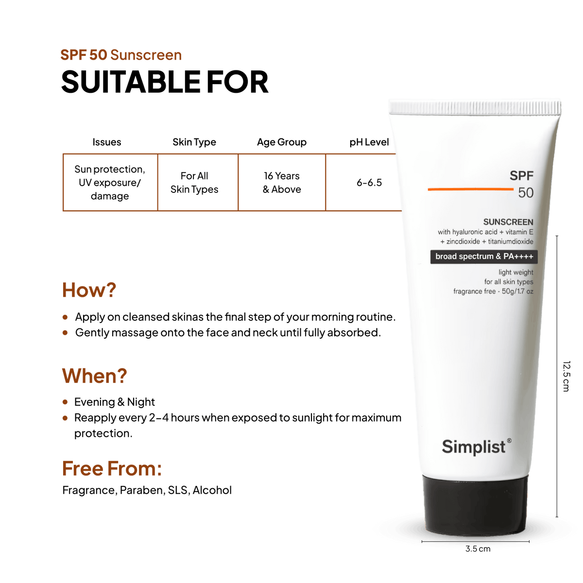 SPF 50 Sunscreen