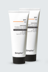SPF 50 Sunscreen (Lightweight & No White Cast) - Combo