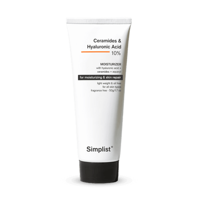 Ceramides & Hyaluronic Acid Moisturizer - Simplist