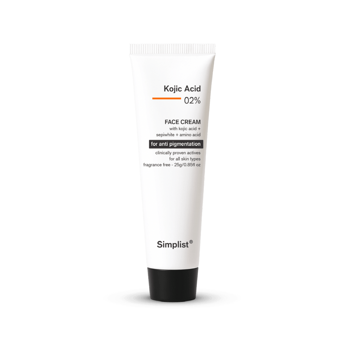 Kojic Acid 2% Face Cream - Simplist