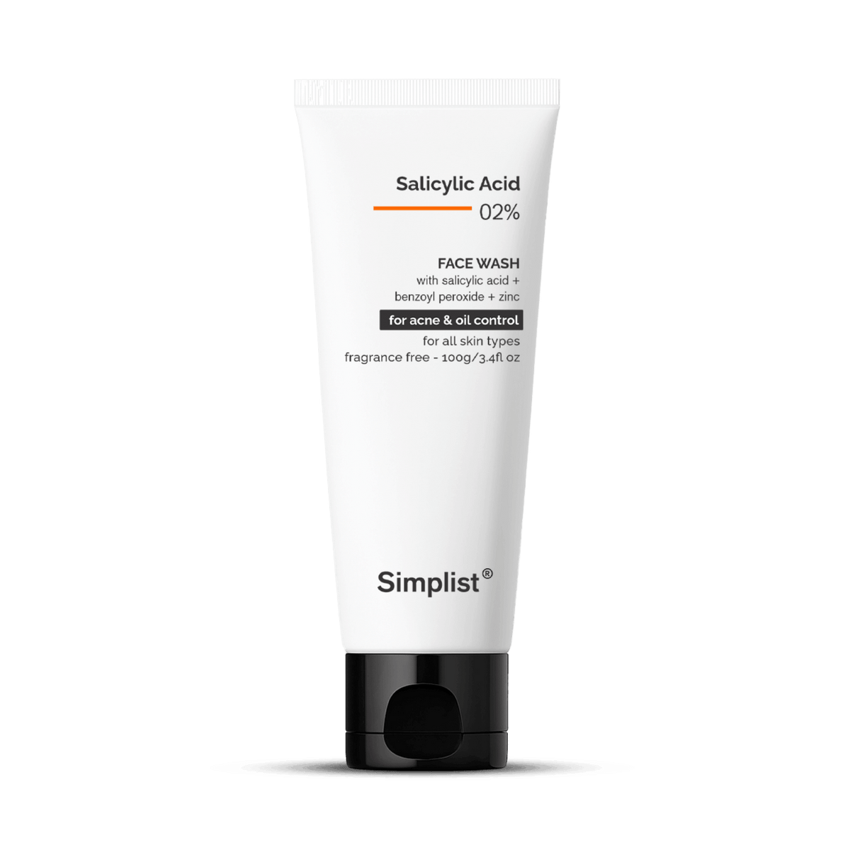Salicylic Acid 2% Face Wash - Simplist