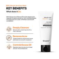 Salicylic Acid 2% Face Wash - Simplist