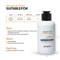 Salicylic Acid 2% Gel Cleanser - Simplist
