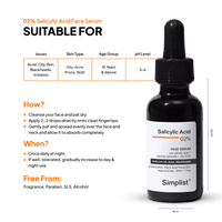 Salicylic Acid 2% Serum - Simplist
