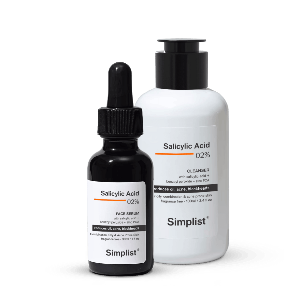 Salicylic Acid Acne Control Combo - Simplist