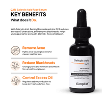Salicylic Acid Acne Control Combo - Simplist