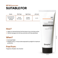 SPF 50 Sunscreen - Simplist