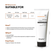 SPF 50 Sunscreen - Combo - Simplist