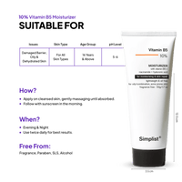 Vitamin B5 10% Moisturizer - Simplist