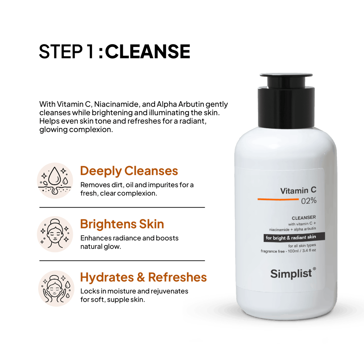 Vitamin C Skin Brightening Combo - Simplist